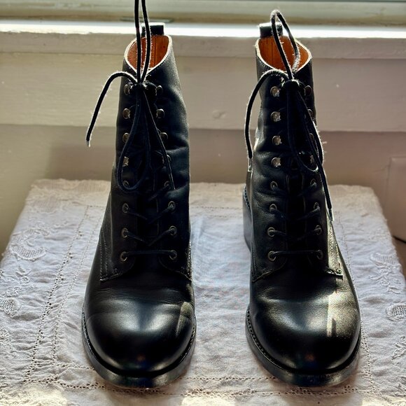 SOLD Madewell Patti boot Sz 8 Black Leather - Picture 2 of 11